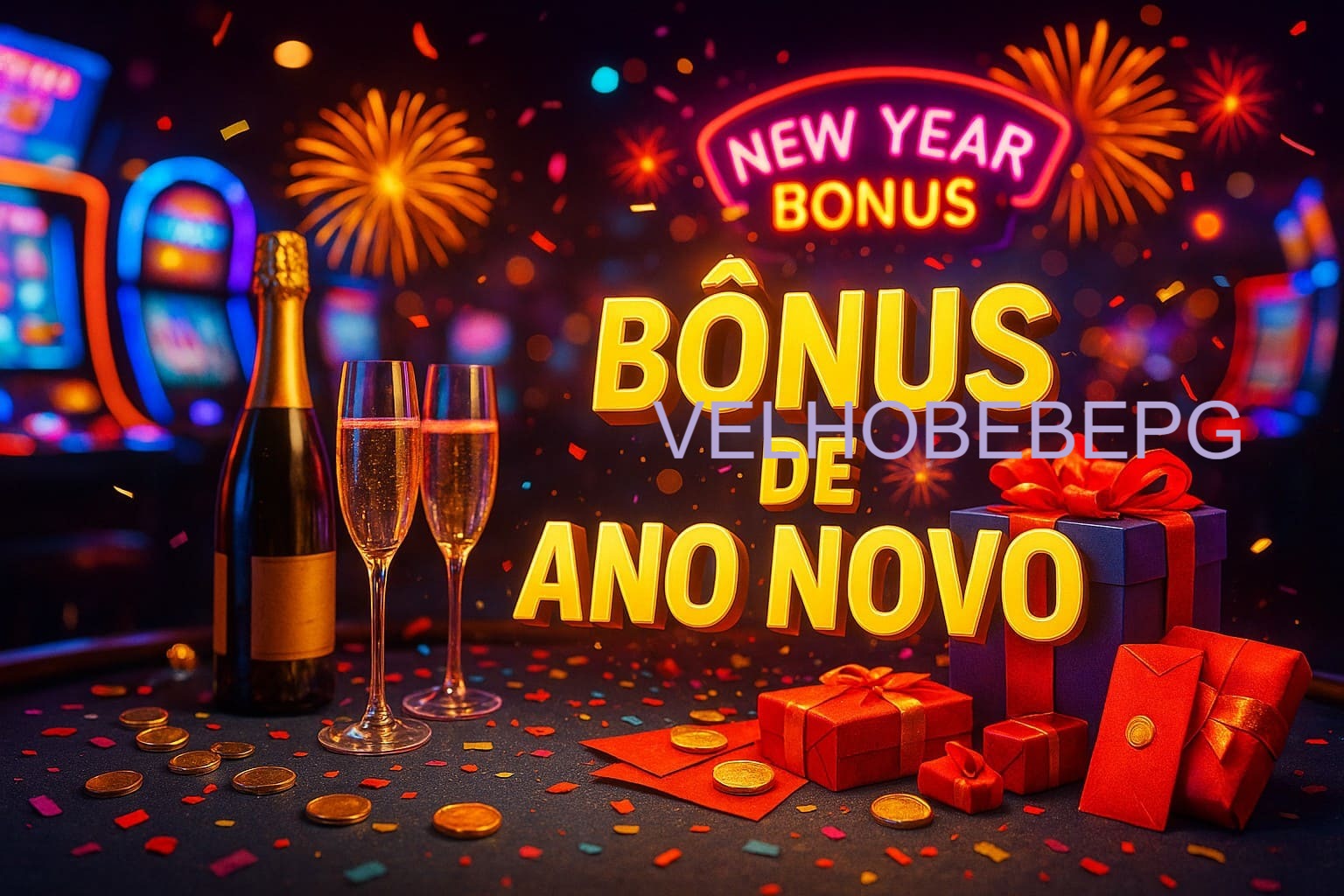 Promoções de Ano Novo no VELHOBEBEPG
